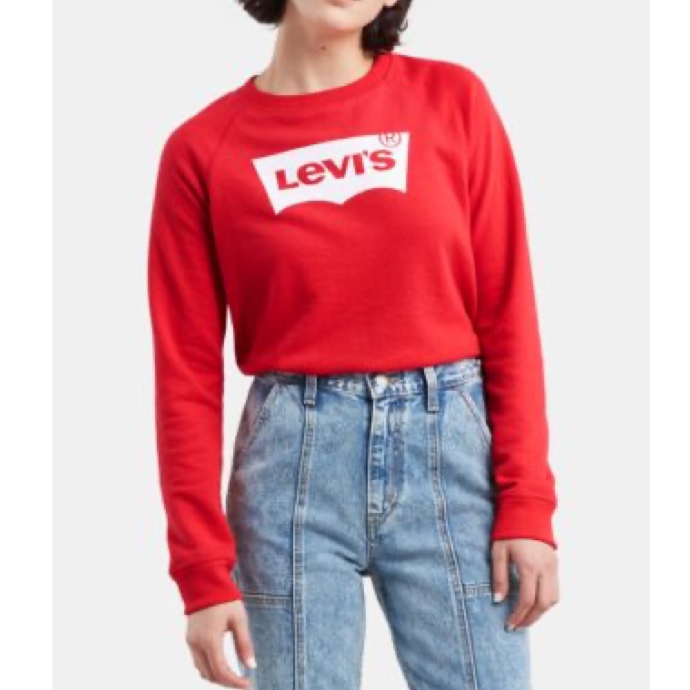 Levi's Fleece Sweatshirt Small - Picture 2 of 8